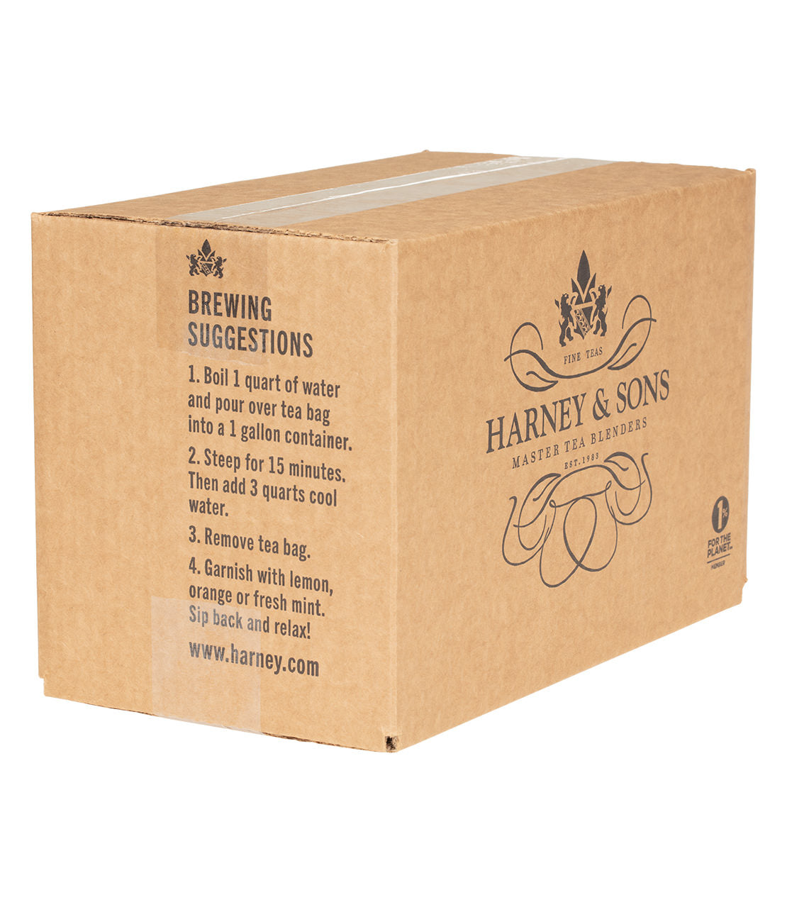 Organic Plain Black (Classic Black) Fresh Brew Iced Tea