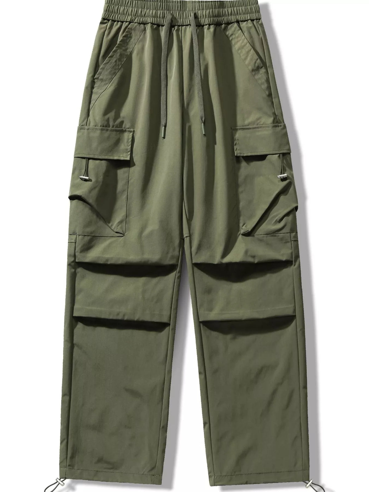 Men's Plus Size Multi-Pocket Cargo Waterproof Pants