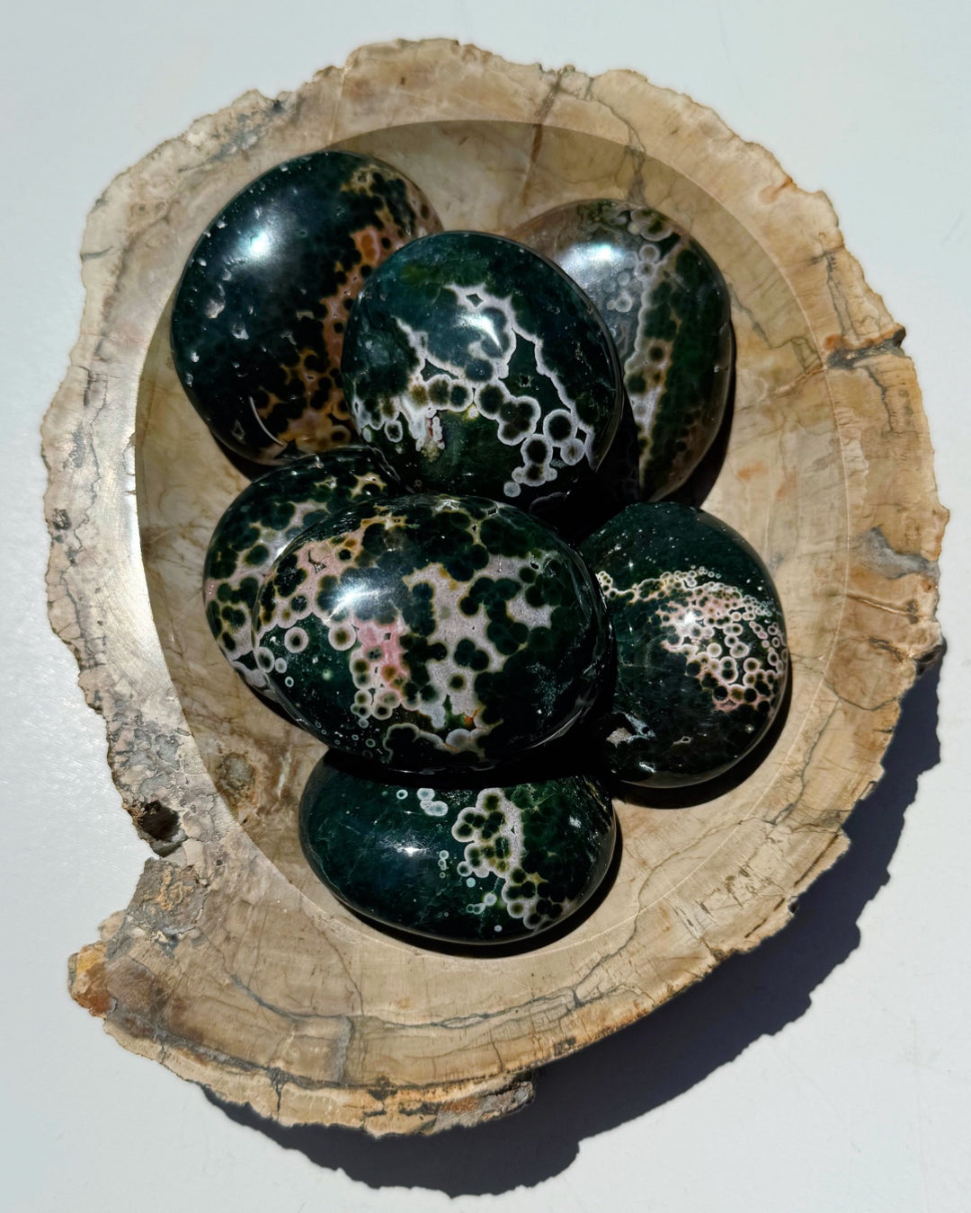 Ocean Jasper Palm Stones