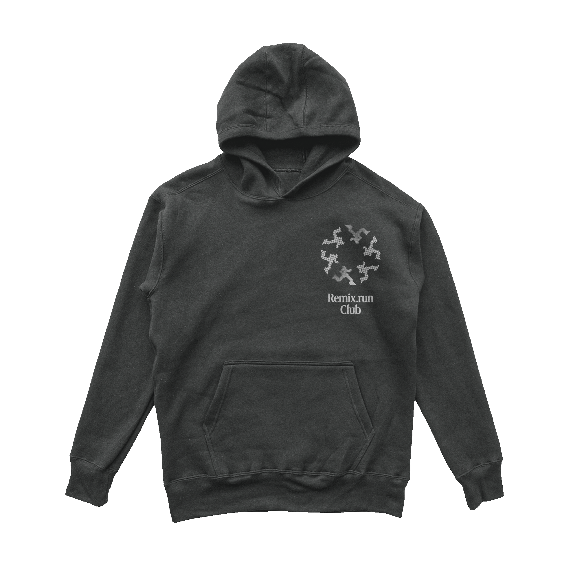 Run Club Hoodie - Dark Grey