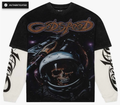 GODSPEED TShirt Skull Astronaut Graphic