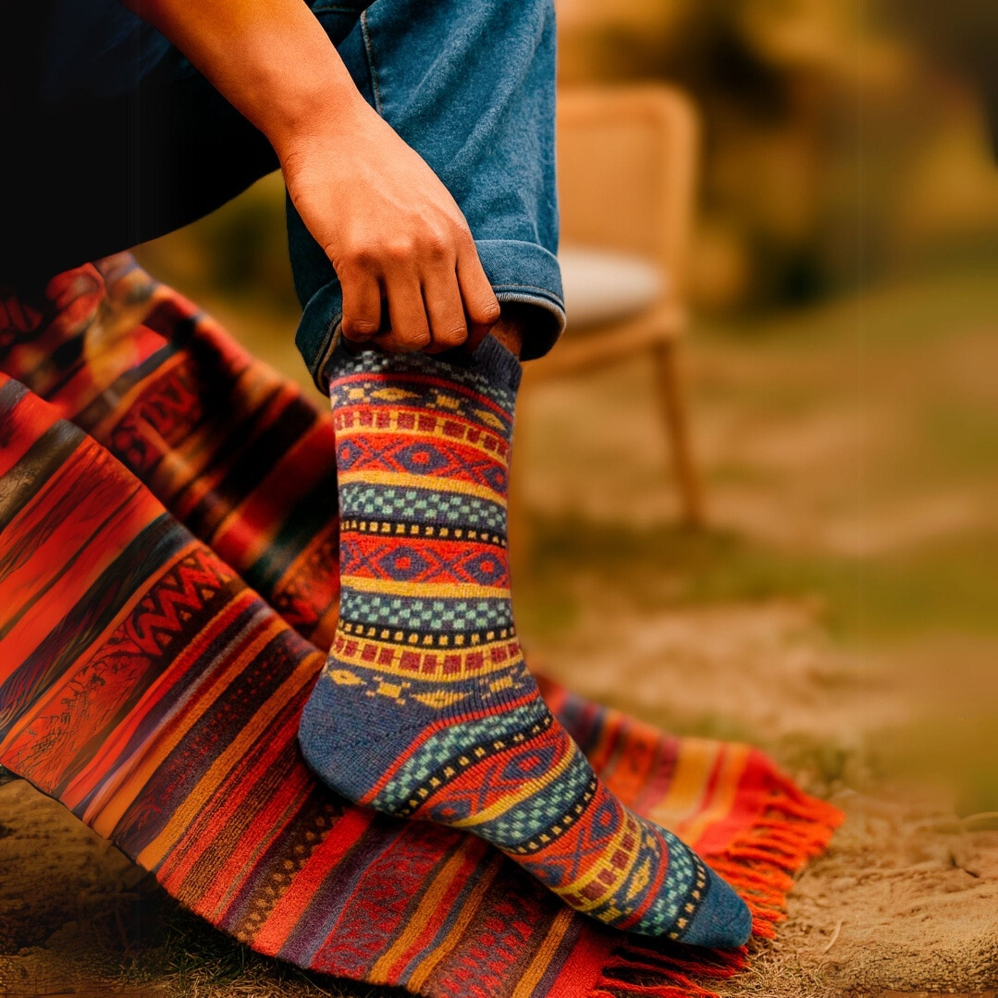 Andes Alpaca Socks