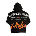 ROBERTOVINOMILANO Hoodie Flame Logo