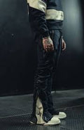VIE RICHE Pants Contrast Panel Flare