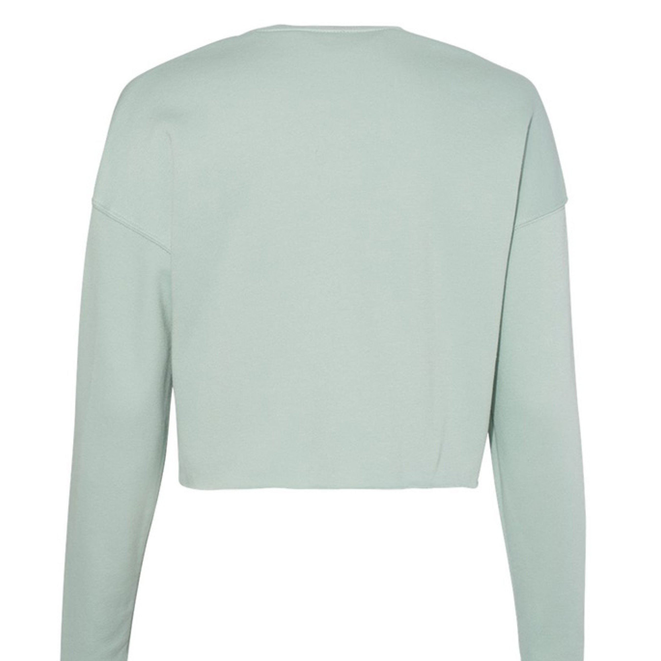 you are enough. Cropped Fleece Crewneck